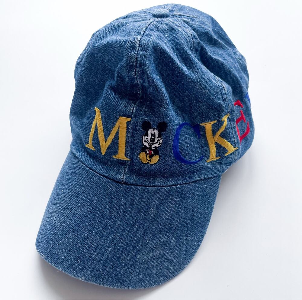 Kids Denim Disney Mickey & Co. Baseball Hat by Fresh Caps